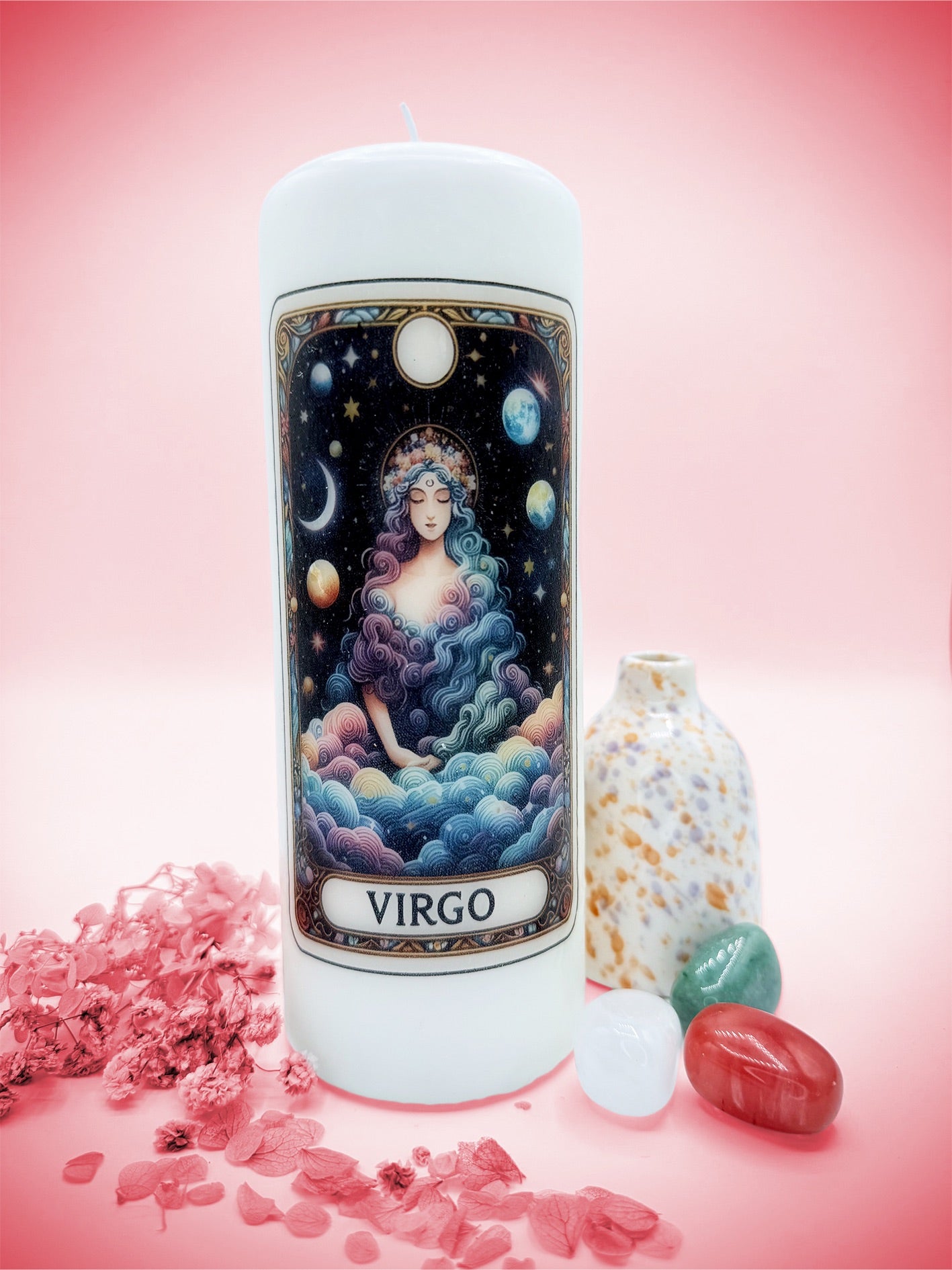♍ Virgo Zodiac Star Sign Candles ♍