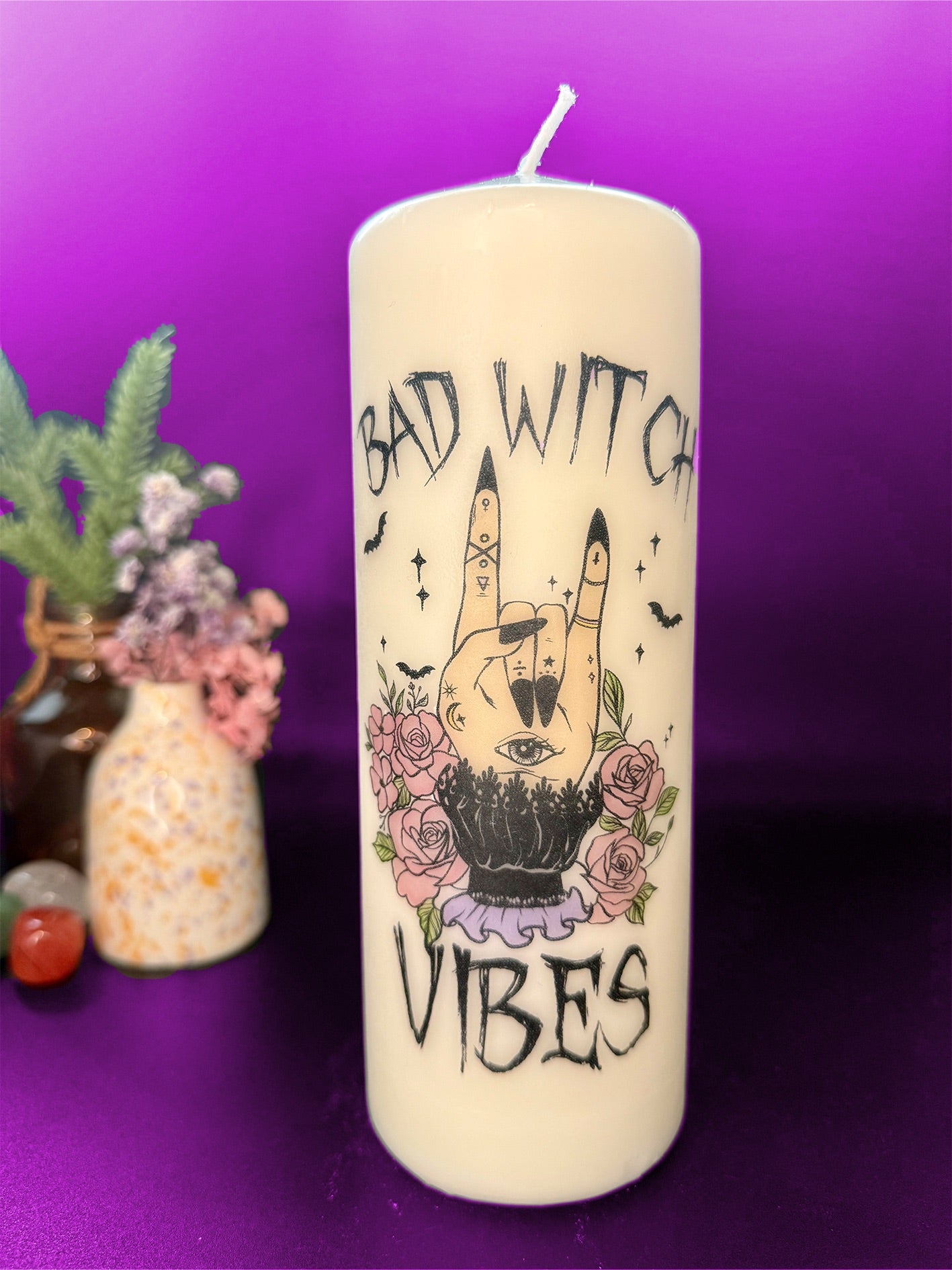 π€π Bad Witch Candle ππ€