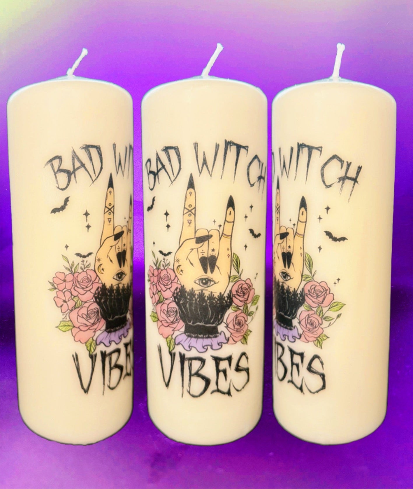 🖤🌙 Bad Witch Candle 🌙🖤